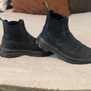 Dr. Martens Black Leather Chelsea Boots